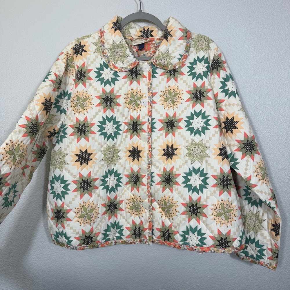 Universal Thread Starburst quilted Jacket - Multi… - image 5